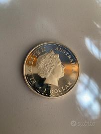 Moneta d’argento regina elisabetta II