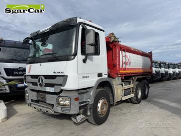 Mercedes Actros 3344 ribaltabile trilaterale 6x4 2