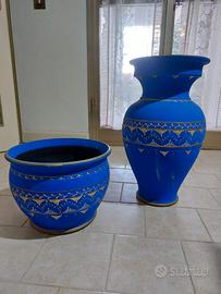 Vaso + Portaombrello fatti a mano  in ceramica