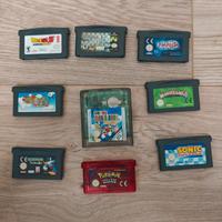 game boy Advance giochi
