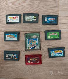 game boy Advance giochi