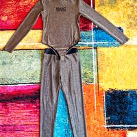 Completo ragazza body+leggings Marc Ellis,oro,TG16