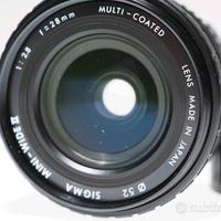 Grandangolo Sigma Mini Wide 28mm f2.8 Nikon