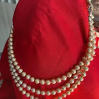Collana  perle vintage