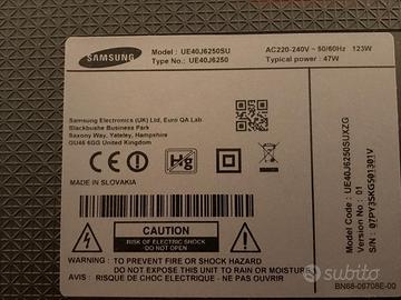 TV DANNEGGIATO samsung