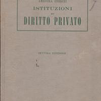 Cherchi Istituzioni di diritto privato Cedam 1966