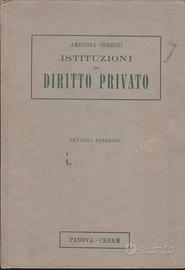 Cherchi Istituzioni di diritto privato Cedam 1966