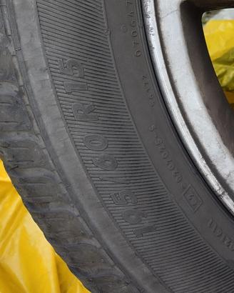 4 gomme estive più 4 cerchi in lega 3518102843