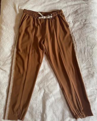 Pantaloni casual marroni