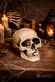 Salvadanaio teschio decorativo stile Ghotic/Horror