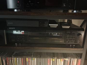 Doppia piastra di registrazione sony tc we 405