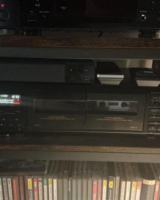 Doppia piastra di registrazione sony tc we 405