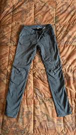 Pantaloni jeans PMJ moto donna