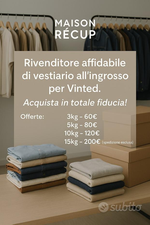 Abiti Usati Vendo Subito Abbigliamento Vestiti Al Kg Vendita In