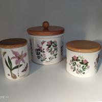 Set barattoli e Biscottiera Portmerion