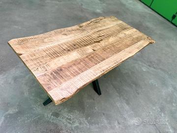 Tavolo nuovo legno massello mango