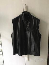 GIACCA IN VERA PELLE SENZA MANICHE