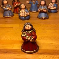 Thun angelo ceramica rosso con chiave