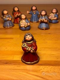 Thun angelo ceramica rosso con chiave