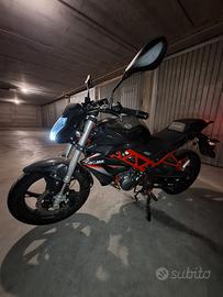 Benelli BN 125 (2021) Nero/Rosso – Come Nuova