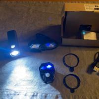 Luci led per bici con indicatore di direzione