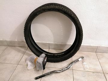 Componenti Bici MTB26 - Copertoni, Sella, Manubrio