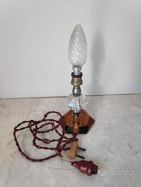 Lampada da comodino vintage anni '30
