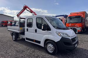 Fiat ducato gru e cassone fisso 2019 E6