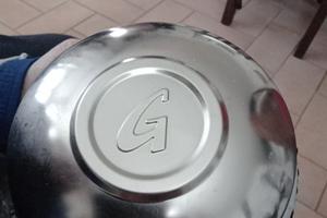 Set 4 borchie fiat 500 Giannini