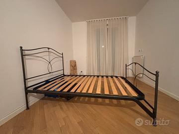 LETTO FERRO BATTUTO + MATERASSO