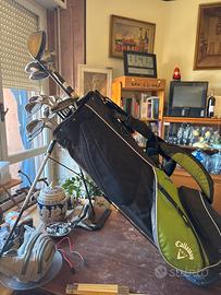 Sacca con mazze da golf