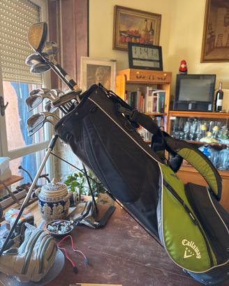 Sacca con mazze da golf