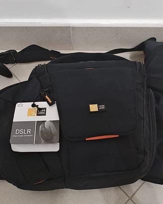 ZAINO MONOSPALLA CASE LOGIC SLRC205 NERO NUOVO