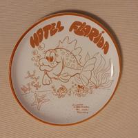 Piatto ricordo Hotel Florida - Lignano Sabbiadoro
