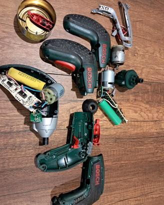 Ricambi avvitatore BOSCH e Carica Batterie 