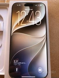 iPhone 16 Pro Max 256GB + appleWatch 4+ Accessori