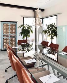 Tavolo da 10 in cristallo