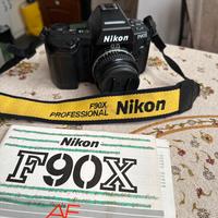 Nikon F90X con 50mm analogico