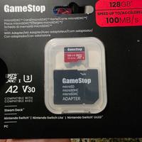 MICRO SD GAME STOP 128GB  nintendo switch