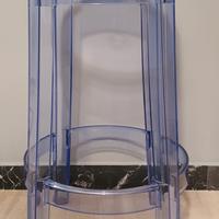 Sgabello Kartell Charles Ghost 65 cm 