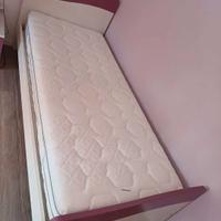 letto singolo con materasso 