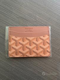 portacarte goyard rosa