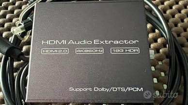 Convertitore audio hdmi ottico