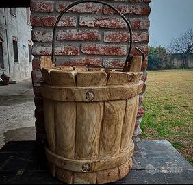 Scultura di una botte