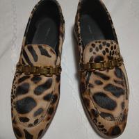 mocassini leopardati Frau