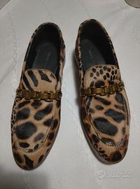 mocassini leopardati Frau