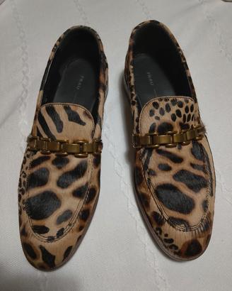 mocassini leopardati Frau
