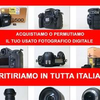 materiale fotografico DIGITALE nuovo o usato