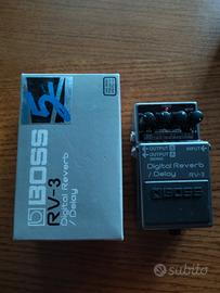 Boss RV3 riverbero e delay digitale