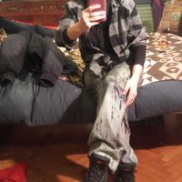 jeans Urban style post punk industrial 